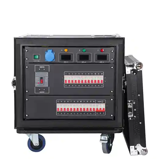 63A 5Pin Input and Output 24 Road 16A Waterproof Output Power Distributor
